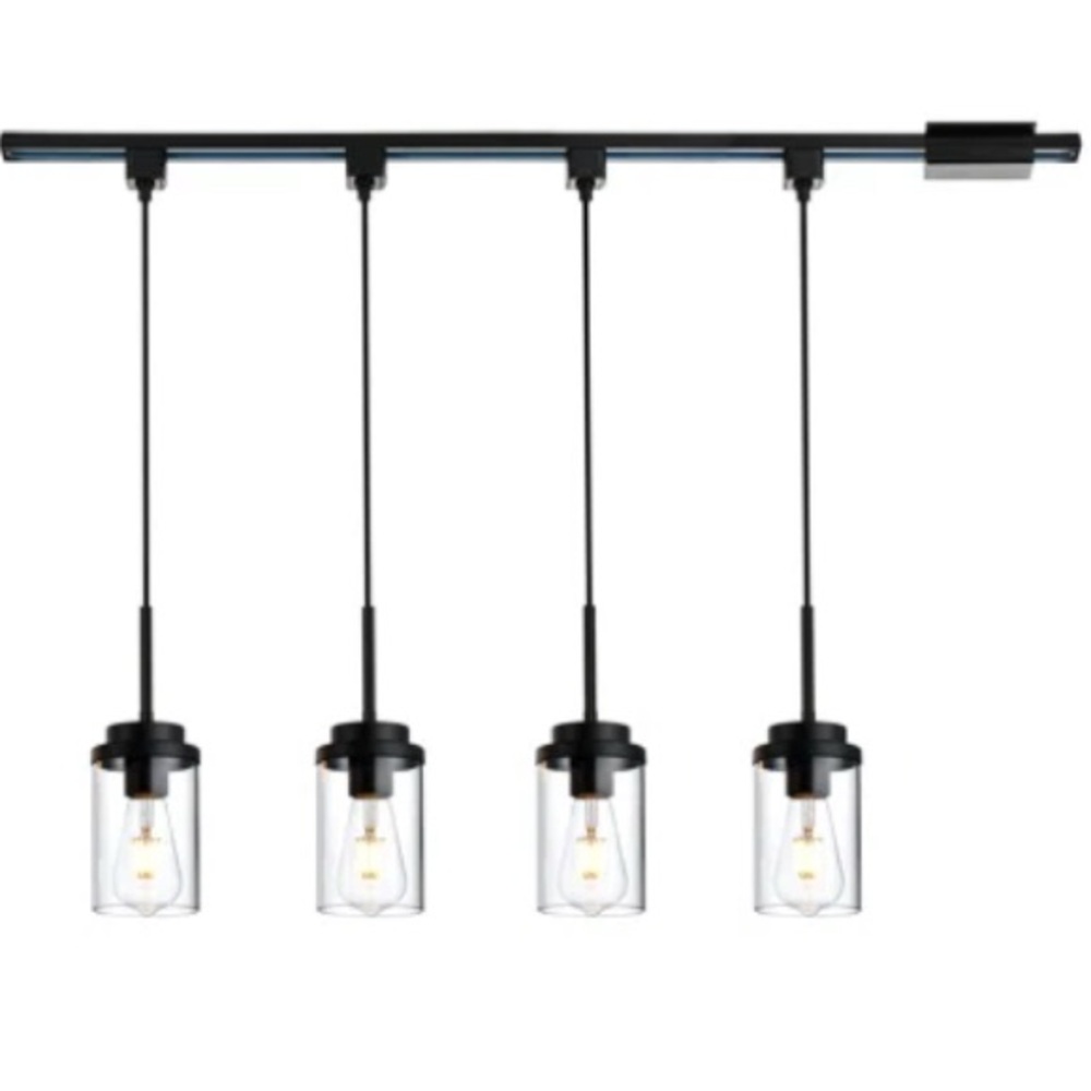 Modern Black Pendant Light Fixture